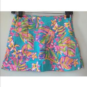 Lilly Pulitzer Skort Skirt Size 00